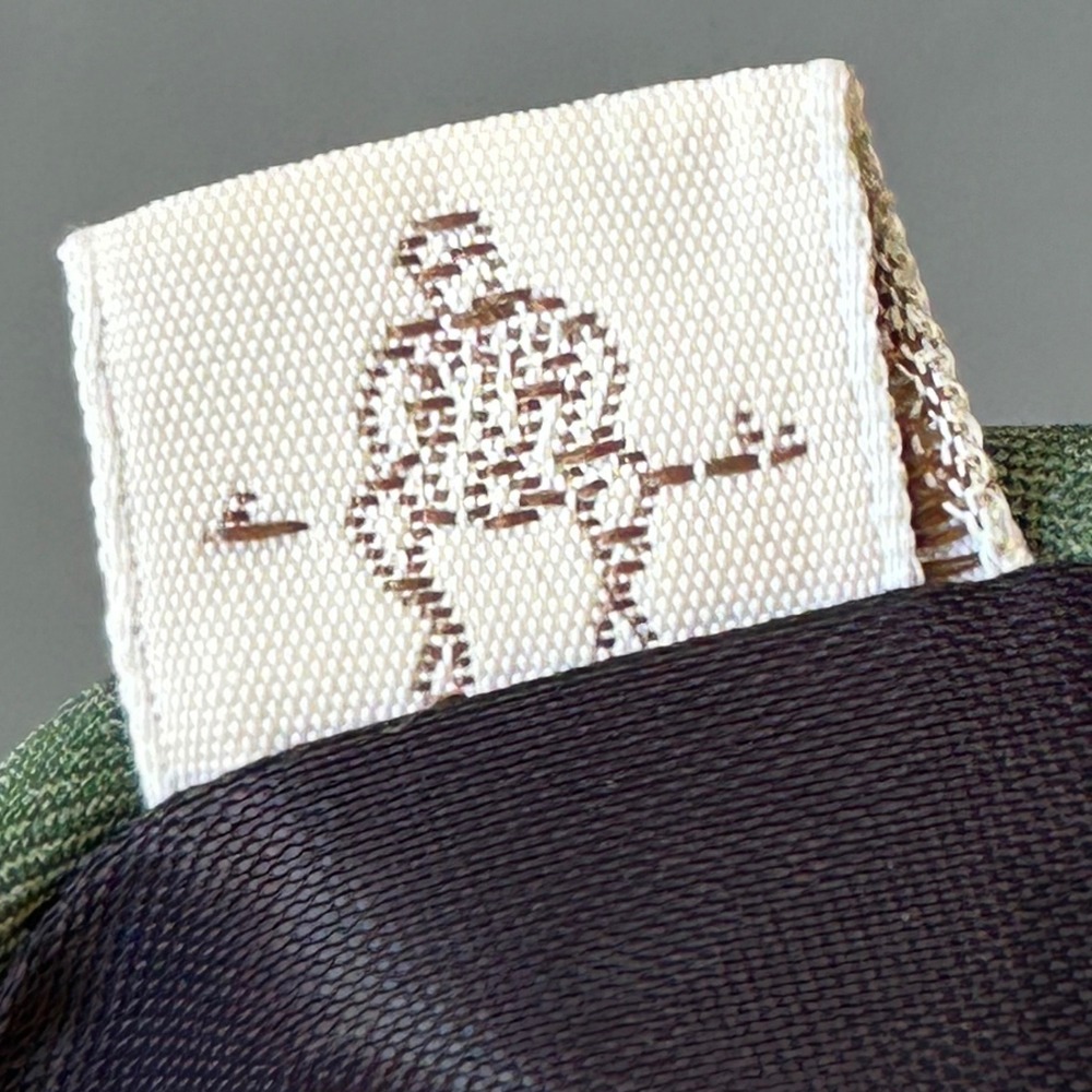 Paul Stuart Mens Silk VTG Tie Forest Green Polka Dot Classic Heritage Preppy - Picture 3 of 9